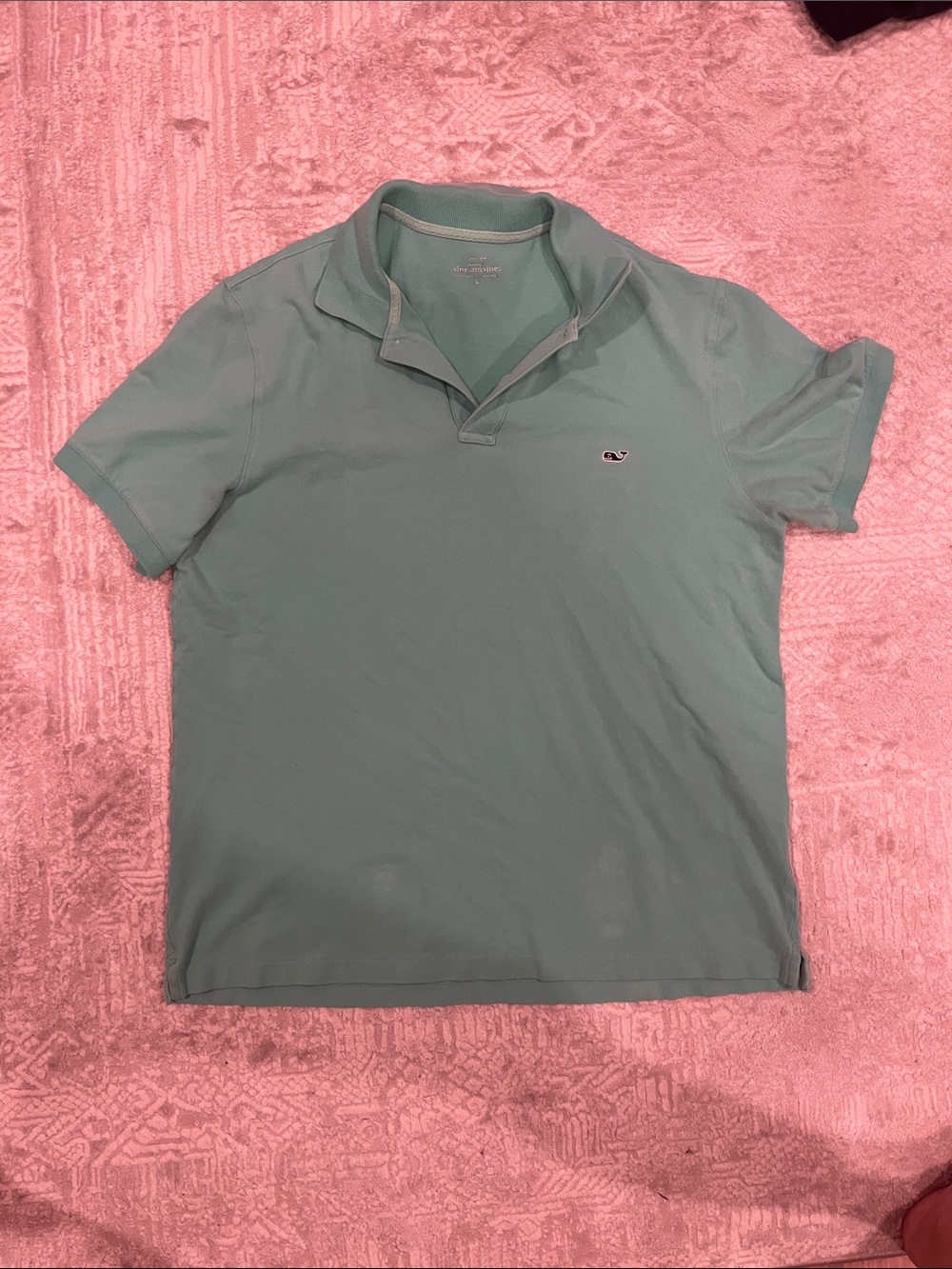 Vineyard Vines Men’s Seafoam Green Polo